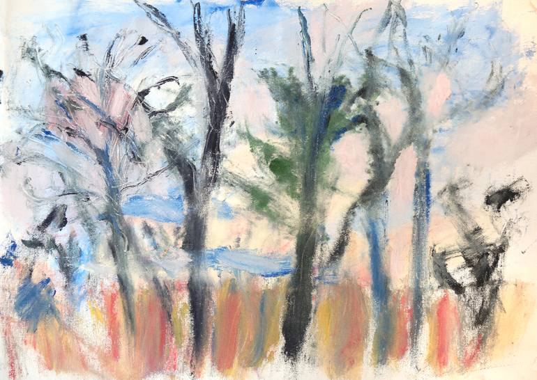 770x546 Saatchi Art Tree Tangle Painting By Maureen Shea - Shea Painting