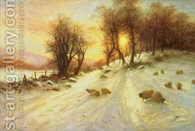 400x269 Sheep In Winter Snow Joseph Farquharson Reproduction 1st Art Gallery - Sheep In Snow Painting
