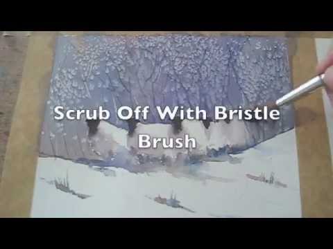 480x360 Speed Watercolour Painting How To Paint Sheep In Winter Snow Tips - Sheep In Snow Painting