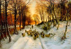 236x163 The 130 Best Sheep In The Snow A Collection Of Artwork And Images - Sheep In Snow Painting