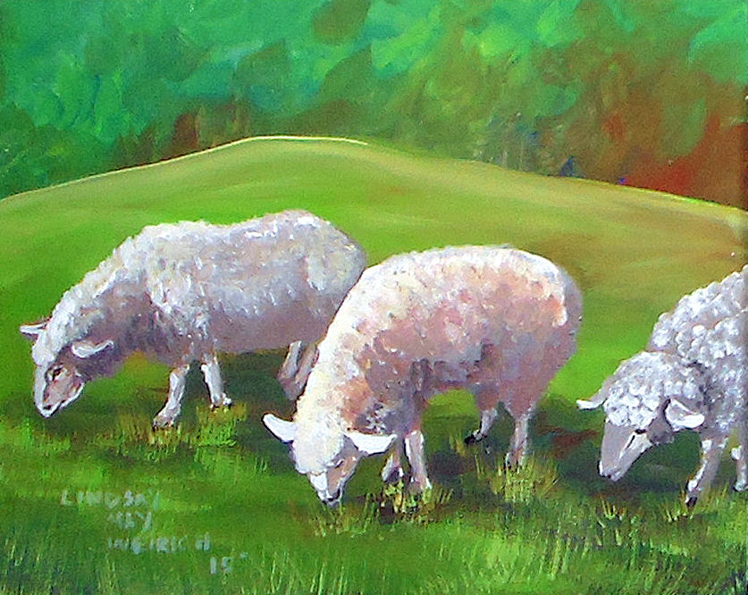 837x666 Let's Paint Sheep! Long Painting Tutorial For Beginners! - Sheep Painting