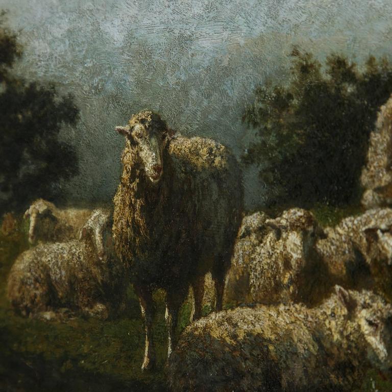 Sheep Painting Images at PaintingValley.com | Explore collection of ...