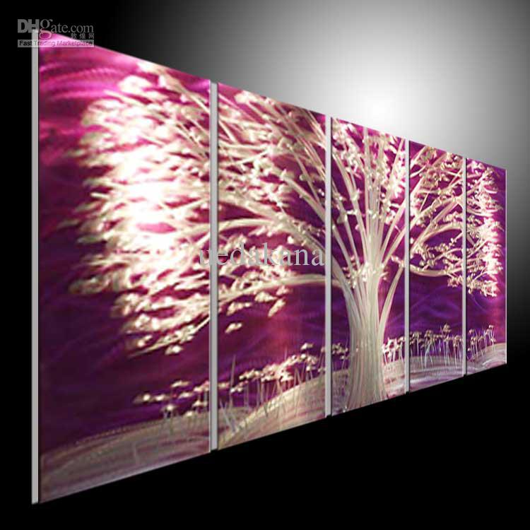 750x750 2018 Metal Painting Wall Home Decor Oil Huge Abstract Art Oil - Sheet Metal Art Painting