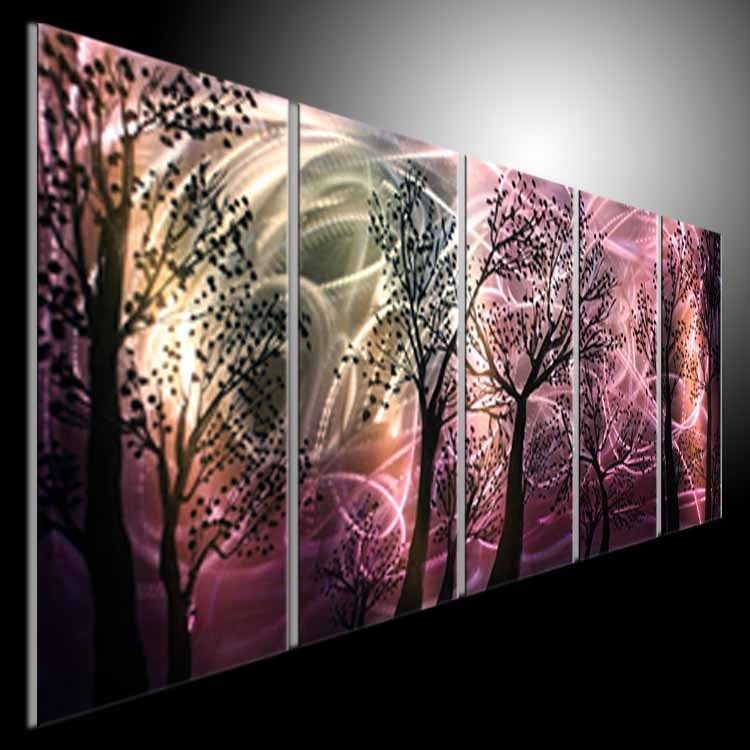 750x750 Abstract Modern Metal Wall Art Painting Sculpture Original Orca - Sheet Metal Art Painting