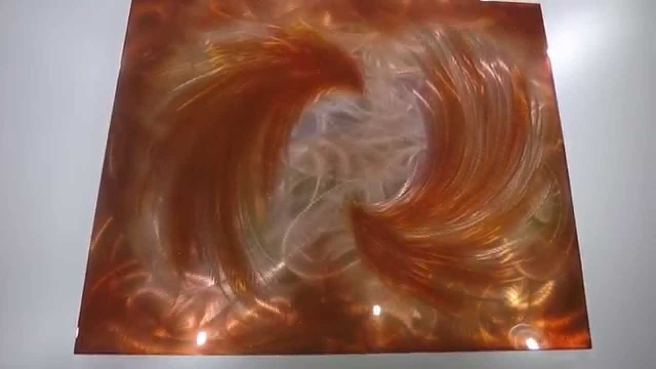 1280x720 Aluminum Metal Art Acrylic Painting Original 3d Wall Decor - Sheet Metal Art Painting