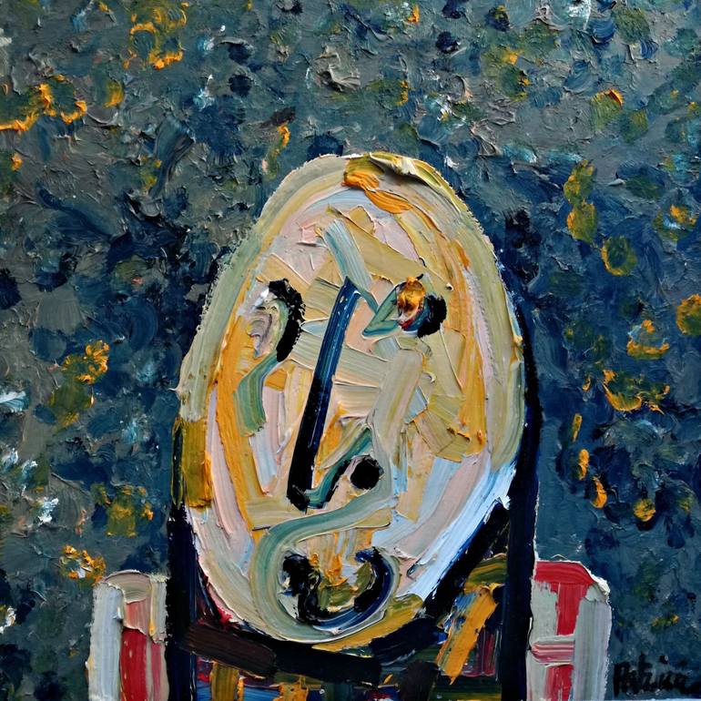 770x770 Saatchi Art Shelley. Painting By Patricia Ruiz - Shelley Painting