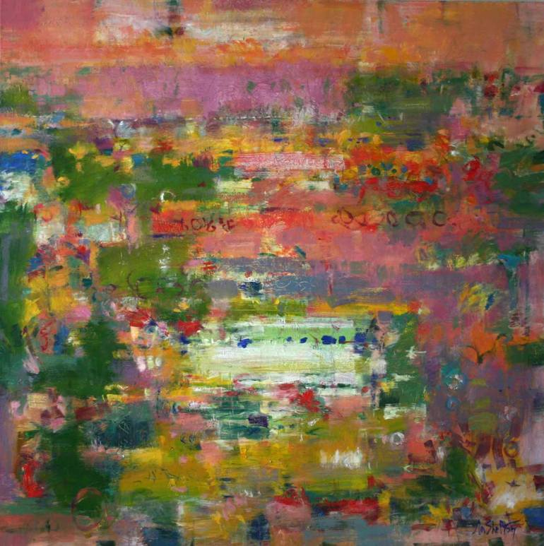 770x773 Saatchi Art Colour Transformation (22056) Painting By Monica Shelton - Shelton Painting