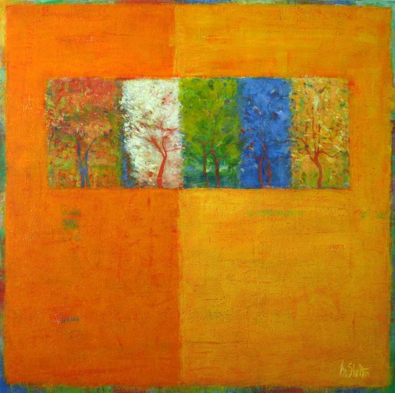 770x767 Saatchi Art From The Earth (22143) Painting By Monica Shelton - Shelton Painting