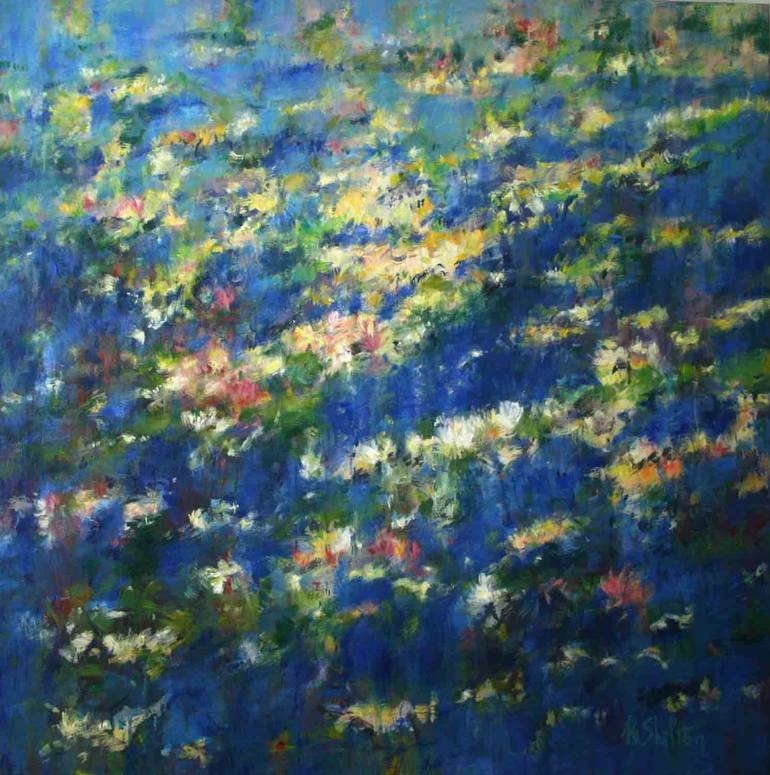 770x775 Saatchi Art Poetic Movement (21977) Painting By Monica Shelton - Shelton Painting