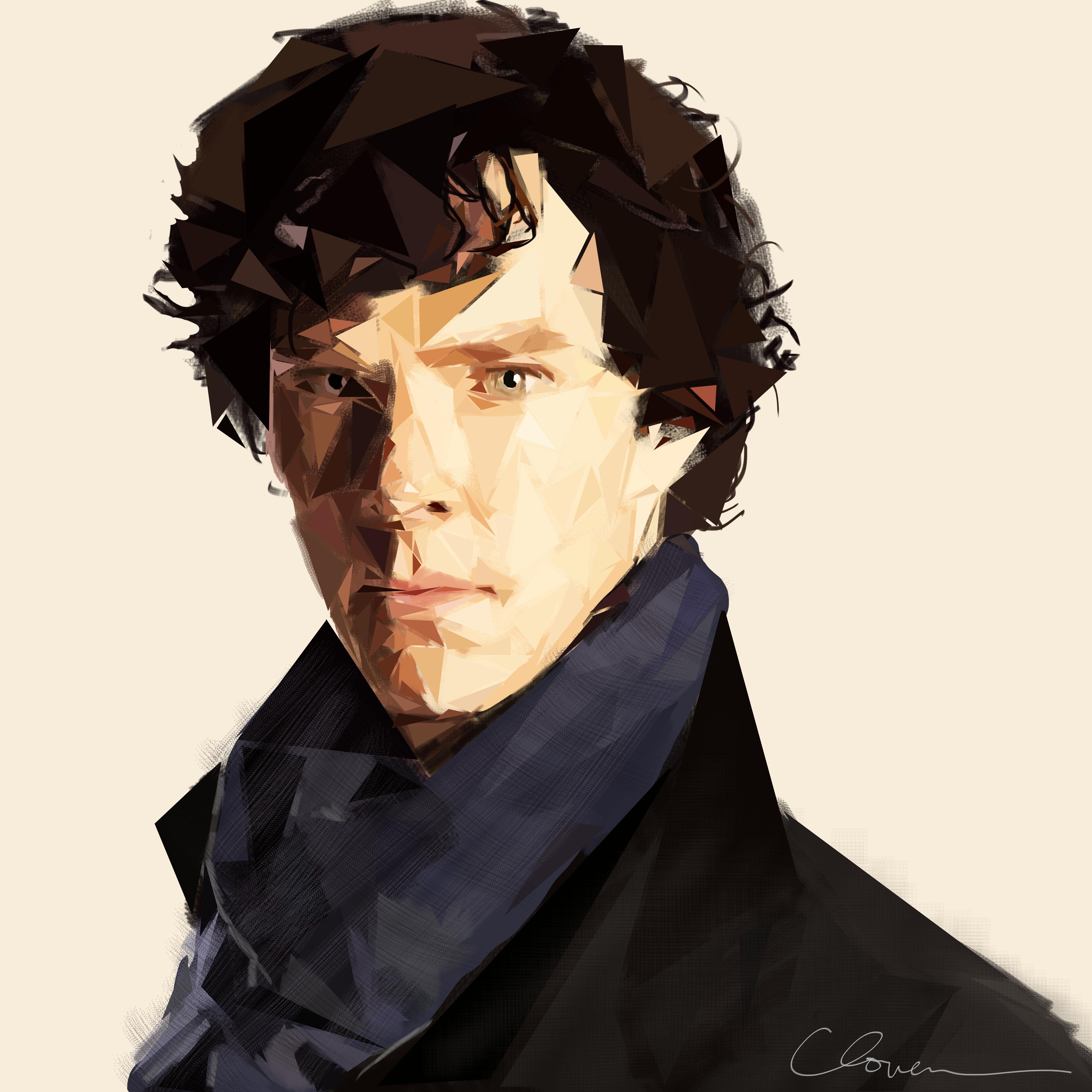 Sherlock Painting at PaintingValley.com | Explore collection of ...