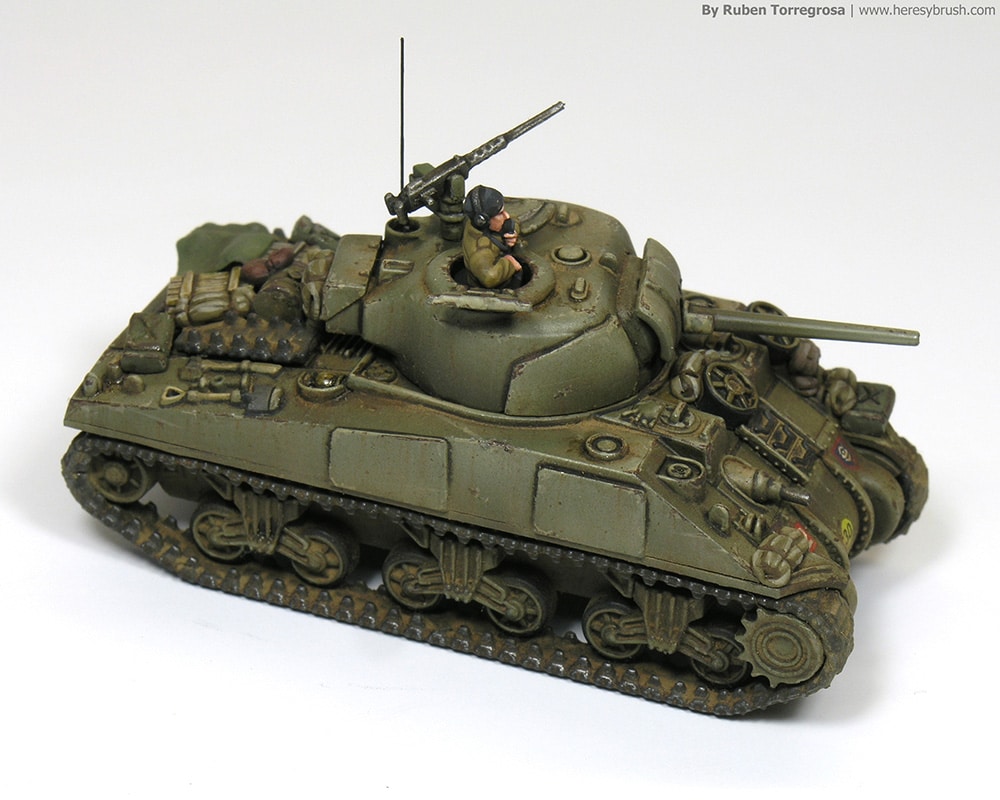 1000x800 How To Paint A British Sherman Tank New Book Painting Wargame - Sherman Tank Painting