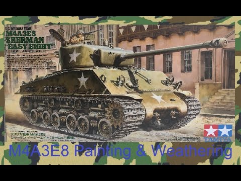 480x360 M4a3e8 Sherman Tank Painting Amp Weathering - Sherman Tank Painting