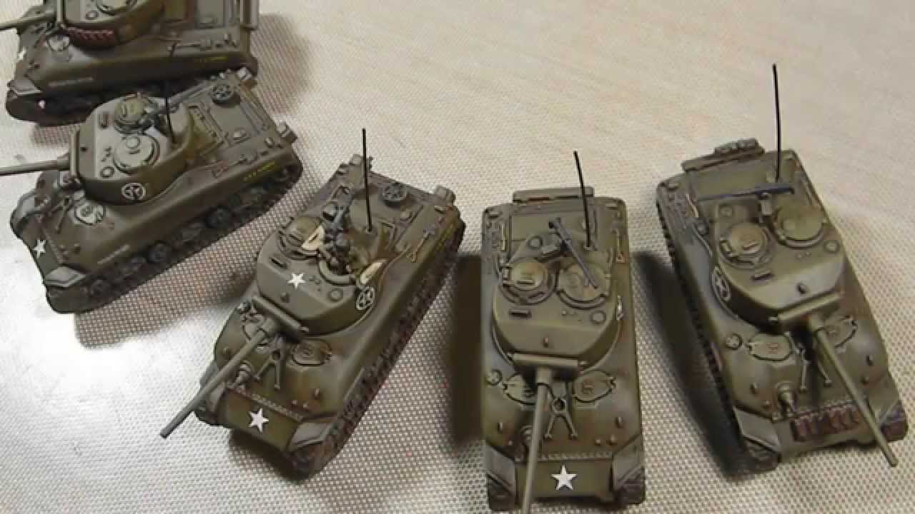 1280x720 How To Paint 15mm Sherman Tanks - Sherman Tank Painting