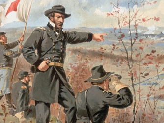 334x250 Sherman's March To The Sea Facts And Definition - Shermans March Painting