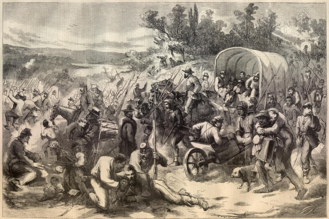 1330x888 Sherman's March - Shermans March Painting