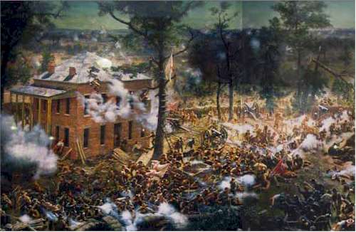 500x326 Sherman + New Marker = Big Headaches In Atlanta - Shermans March Painting