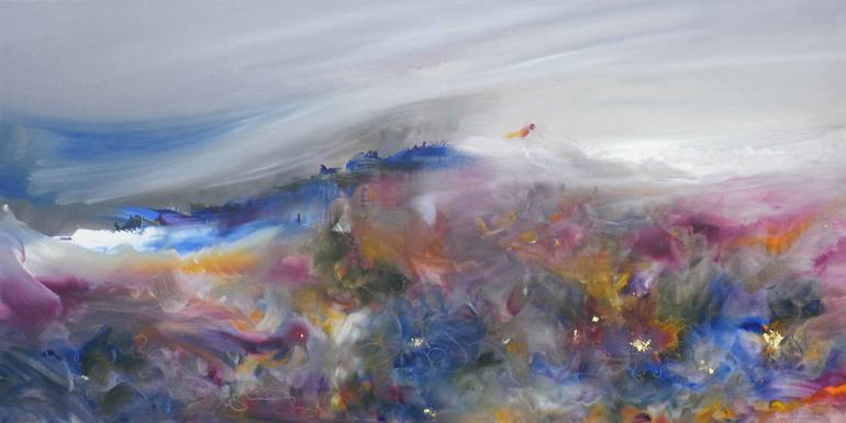 770x385 Saatchi Art Fly To Paradise Painting By Sara Sherwood - Sherwood Painting