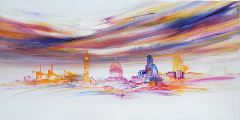 770x386 Saatchi Art The Centre Of My World Painting By Sara Sherwood - Sherwood Painting