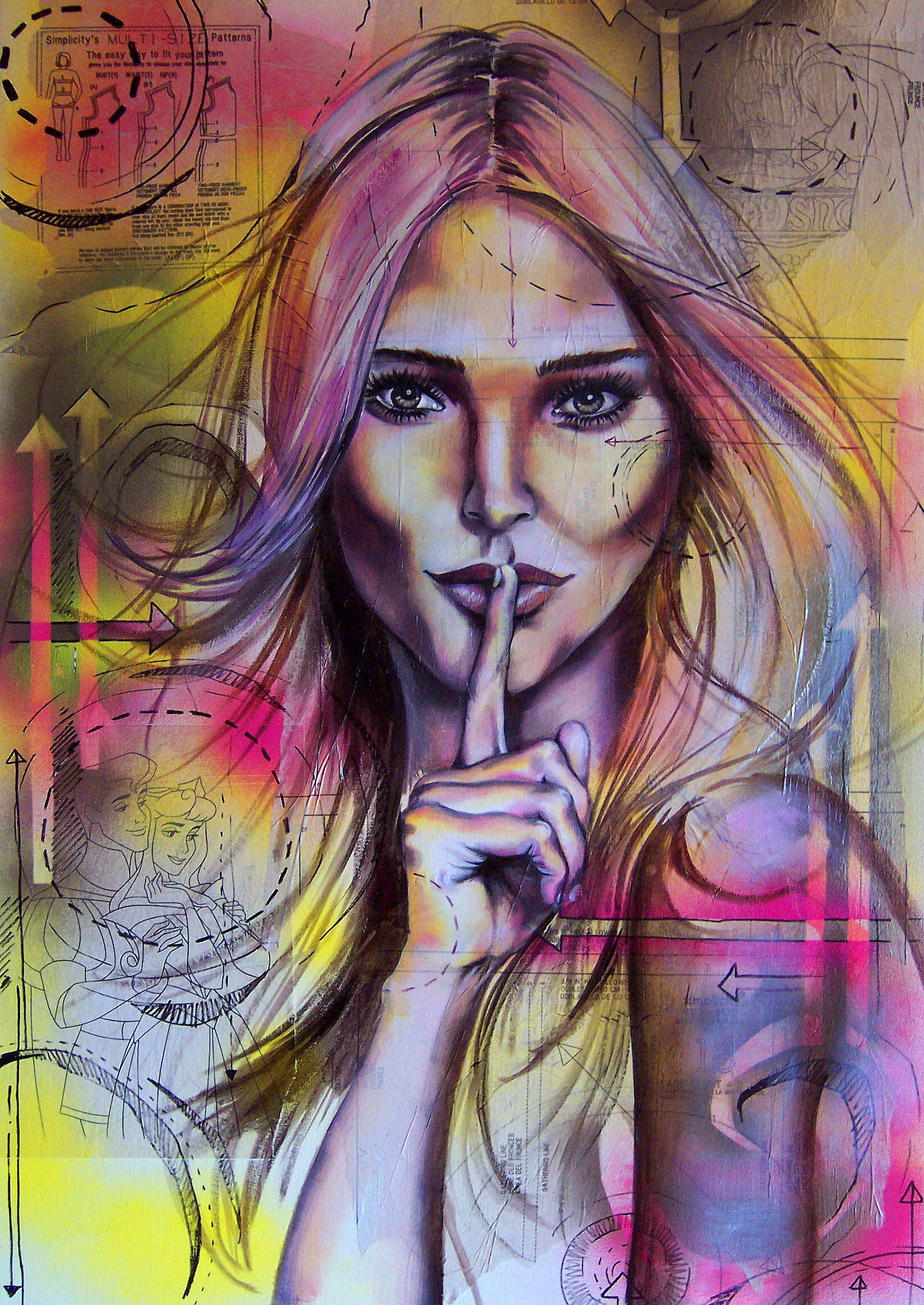 1632x2304 Past Work - Shh Painting