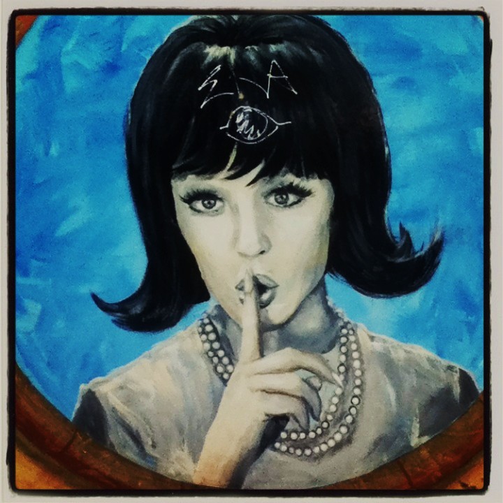 720x720 San Diego Street Art Don'T Say A Tokidoki (Nomad) - Shh Painting