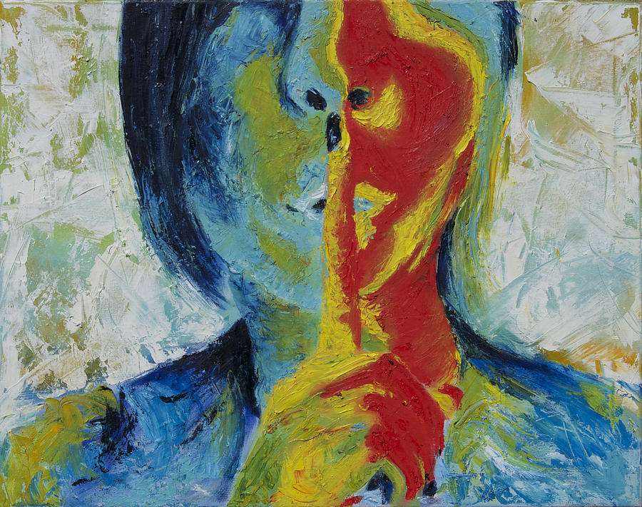 900x711 Shh Painting By Jillian Elizabeth - Shh Painting