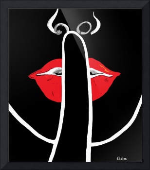 308x350 Stunning Shh Artwork For Sale On Framed Prints - Shh Painting