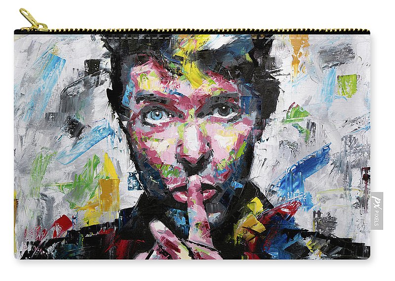 800x570 David Bowie Shh Carry All Pouch For Sale By Richard Day - Shh Painting