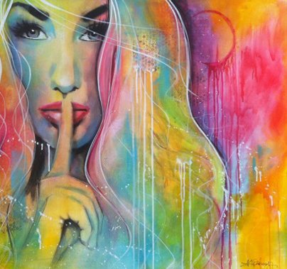 404x379 K. Art - Shh Painting