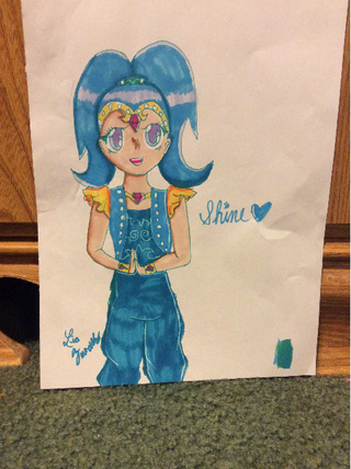 320x428 Shine From Shimmer And Shine! - Shimmer And Shine Painting