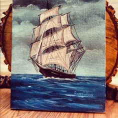 Ship Canvas Painting