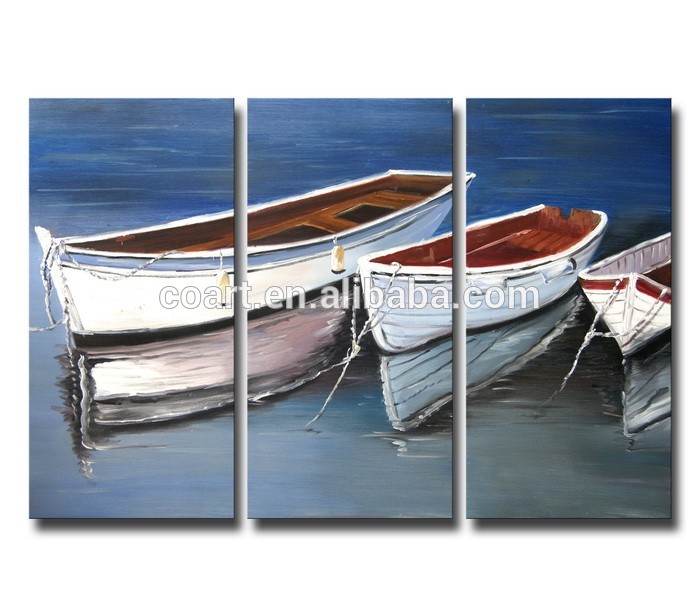 700x616 Abstract Oil Ship Canvas Painting - Ship Canvas Painting