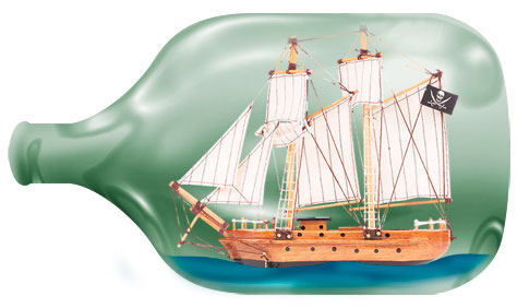 474x282 Photoshop How To Ship In A Bottle - Ship In A Bottle Painting