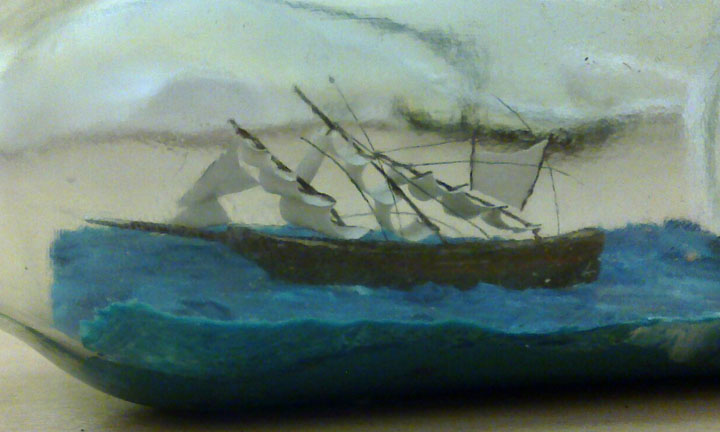 720x432 Ship In A Bottle - Ship In A Bottle Painting