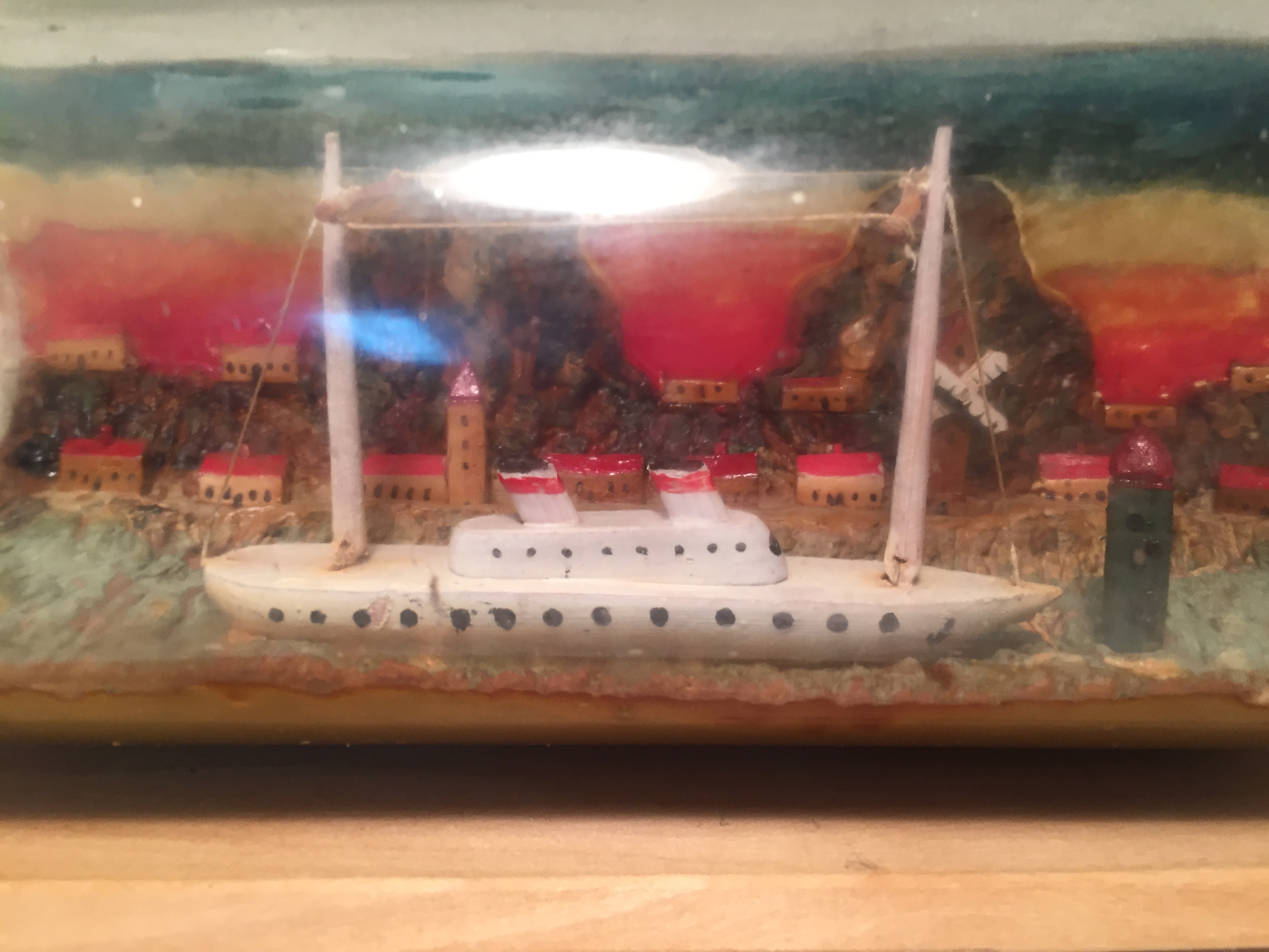 3264x2448 Cap'N Steve Ship Bottle,ntiquend One Of Kind Ships - Ship In A Bottle Painting