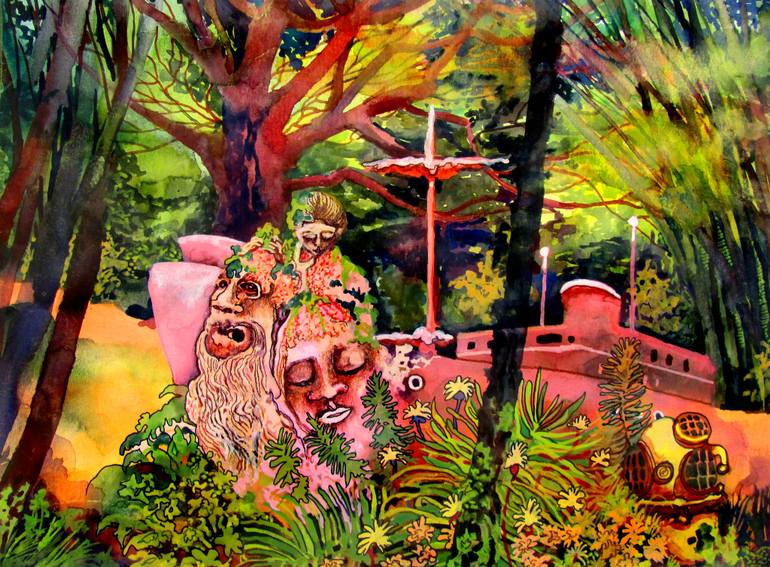 770x567 Saatchi Art Ship Of Fools Painting By James Huntley - Ship Of Fools Painting