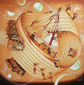 296x300 Ship Of Fools Paintings Fine Art America - Ship Of Fools Painting