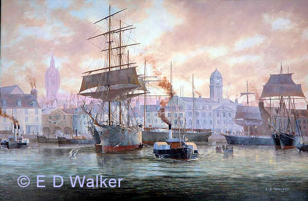 600x393 Marine Artist, Original Ship Oil Paintings - Ship Oil Painting Artists