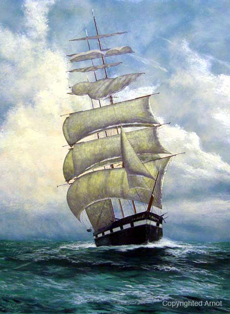 450x613 Scott Duncan - Ship Oil Painting Artists