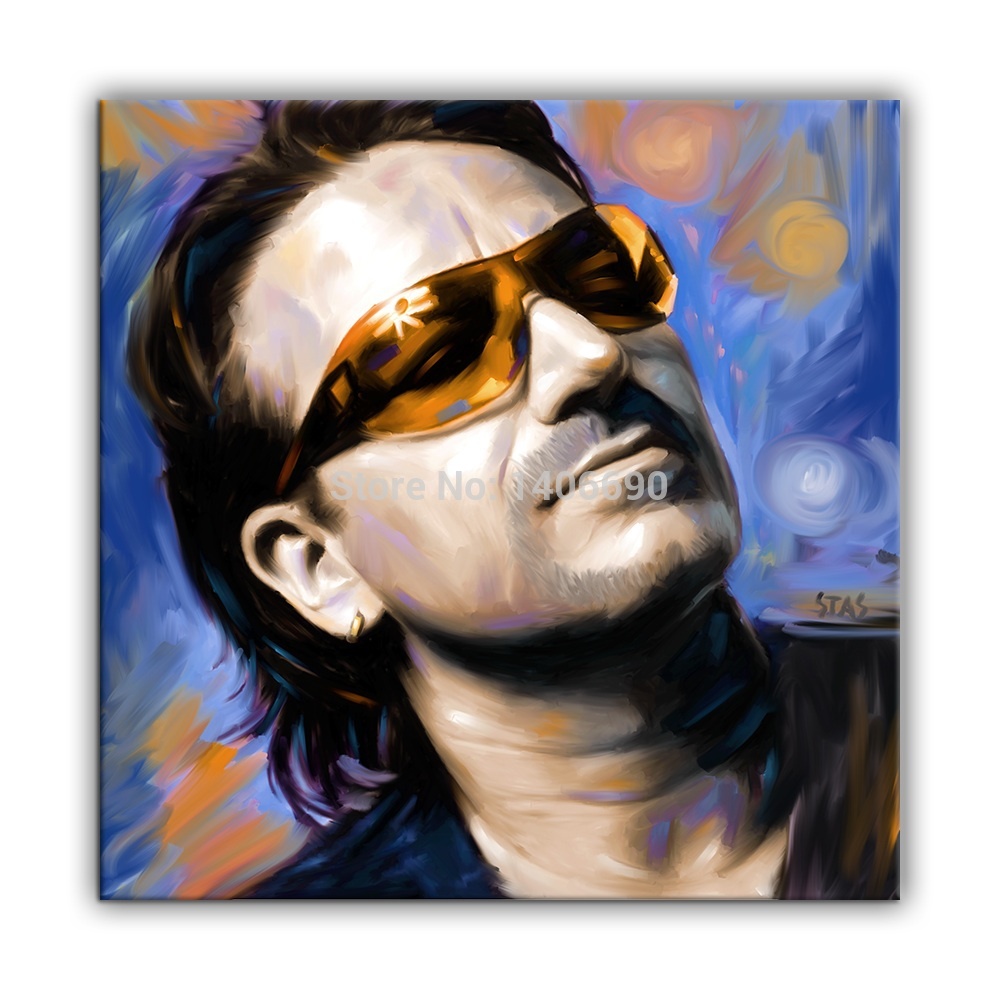 1000x1000 Home Top Hand Painted Rock Cool Decor Art - Shipping Painting Cost