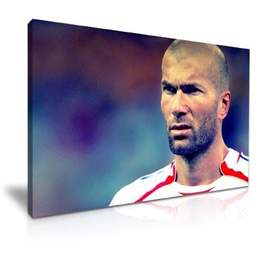 380x380 Zidane Football Sport Original Art Oil Painting 100 - Shipping Painting Cost