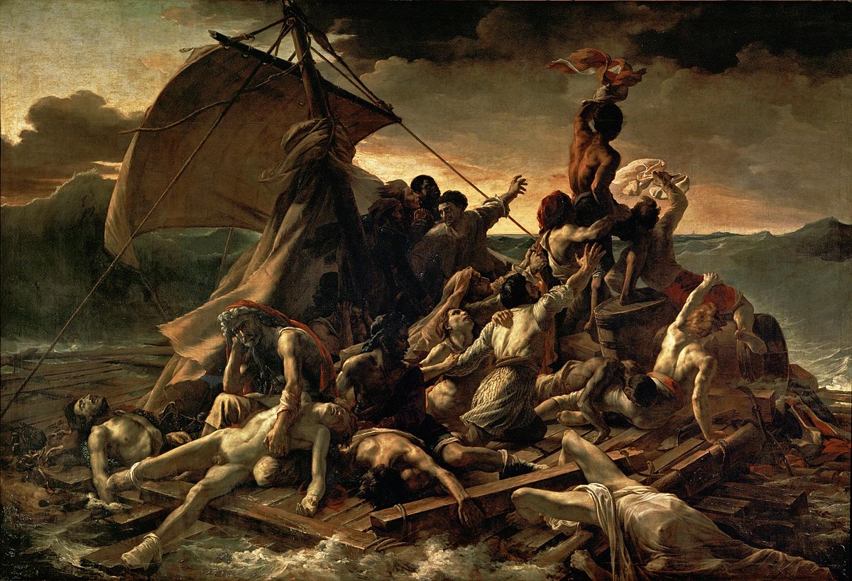 1200x819 The Raft Of The Medusa - Shipwreck Painting