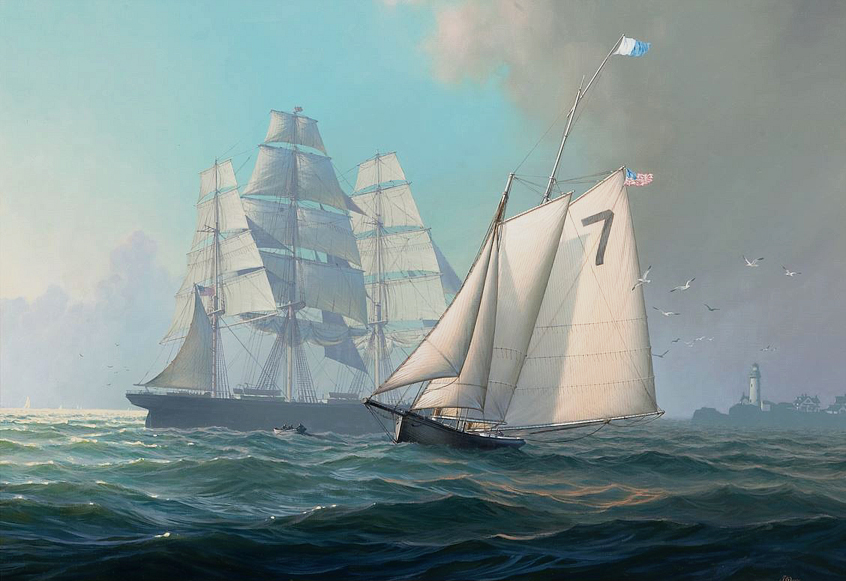 846x581 Maritime Monday For September 26th, 2016 Encore Performance - Shipwreck Painting Famous