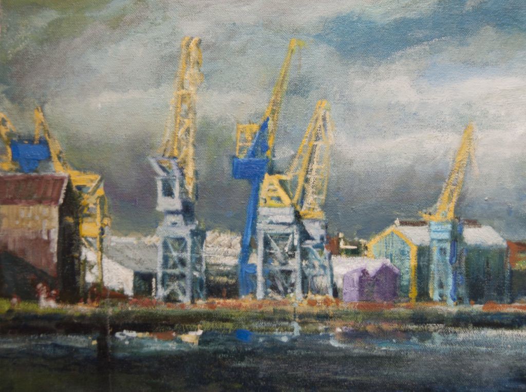 1024x764 The Shipyard Painters Exhibition 22 July 18 September Old Low Light - Shipyard Painting