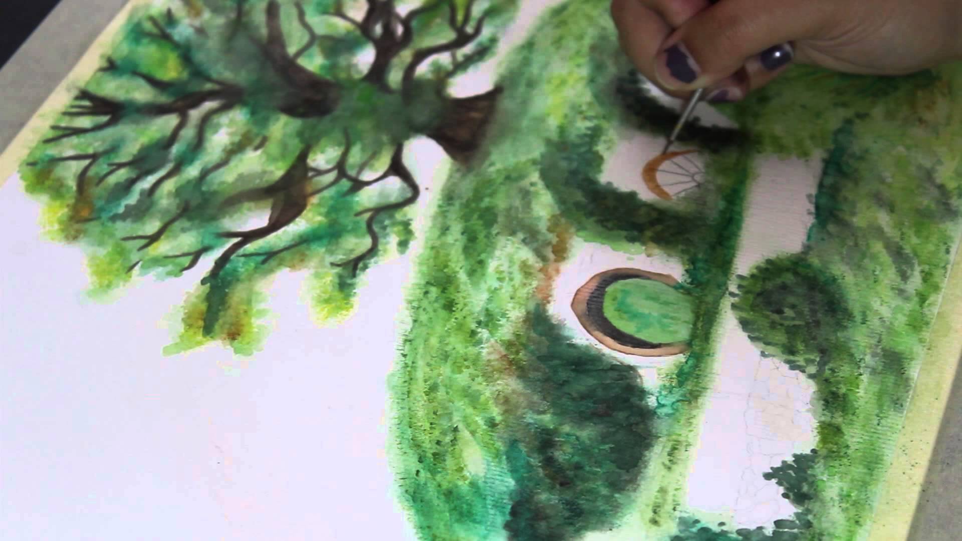 1920x1080 Paint With Me The Shire - Shire Painting