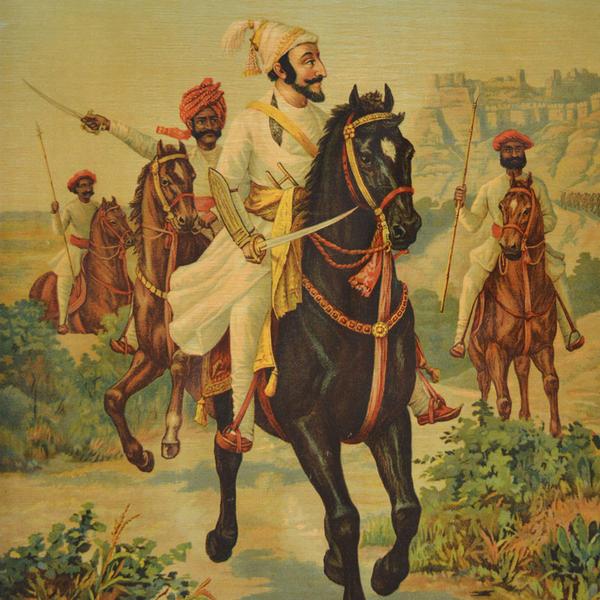 600x600 Shivaji Maharaj Artisera - Shivaji Maharaj Painting