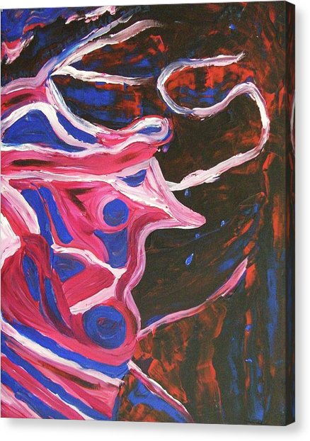 438x622 Shell Shocked Painting By Suzanne Marie Leclair - Shocked Painting