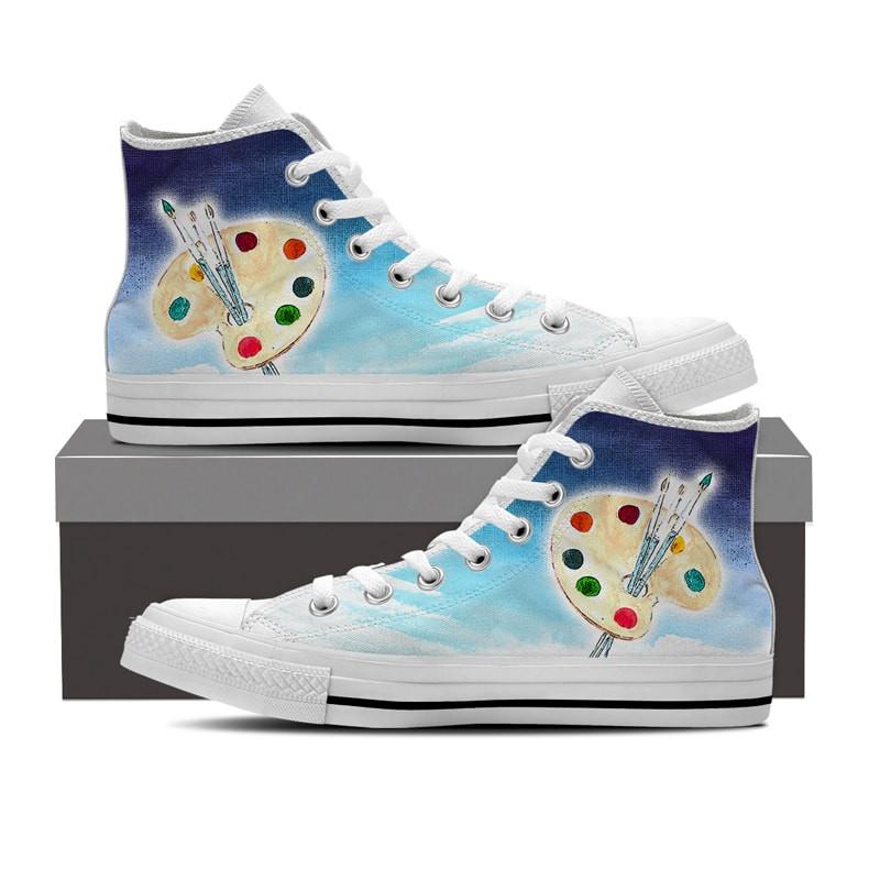 800x800 Painting Artist Shoes Groove Bags - Shoe Painting