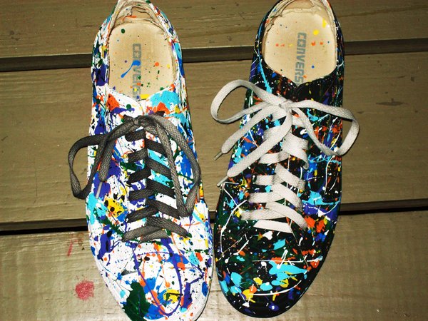 600x450 Painting Shoes - Shoe Painting