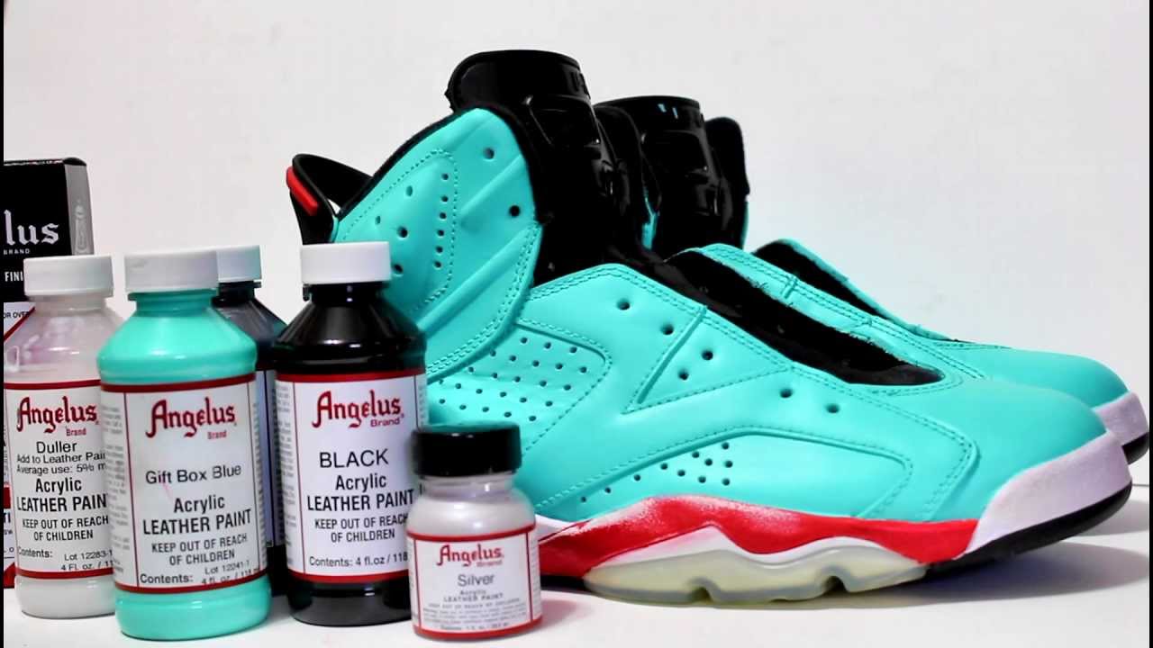 1280x720 Jordan 6 Tiff Customs Kos - Shoe Painting For Jordans