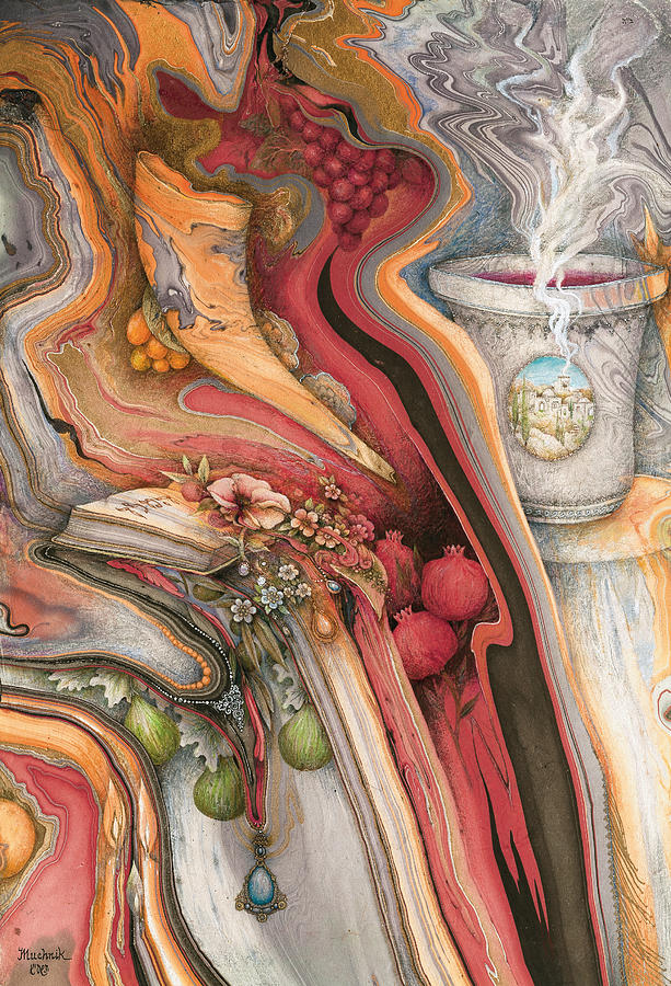 613x900 Shofar Art Fine Art America - Shofar Painting